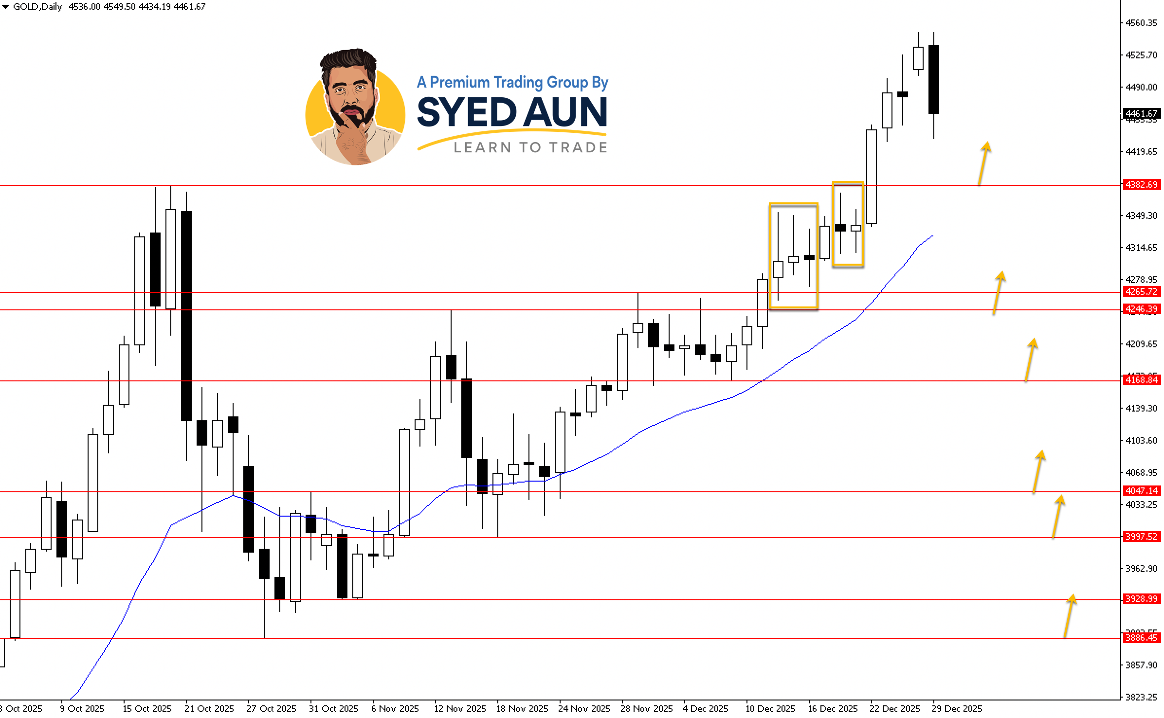 Weekly Market Update: BTCUSD, USDJPY & GOLD: Dec 29th – Jan 2nd, 2026
